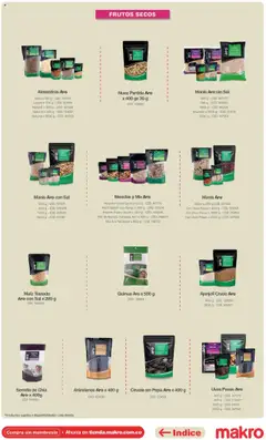 Makro revista - valida desde el 16.04.2025 | Página: 45 | Productos: Almendra, Almendras, Sal, Maiz