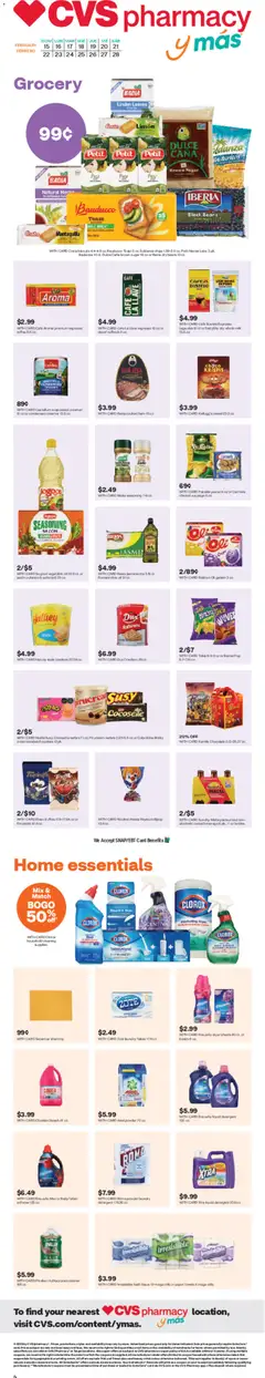 Preview of CVS Pharmacy weekly ads valid from 15.02.2026