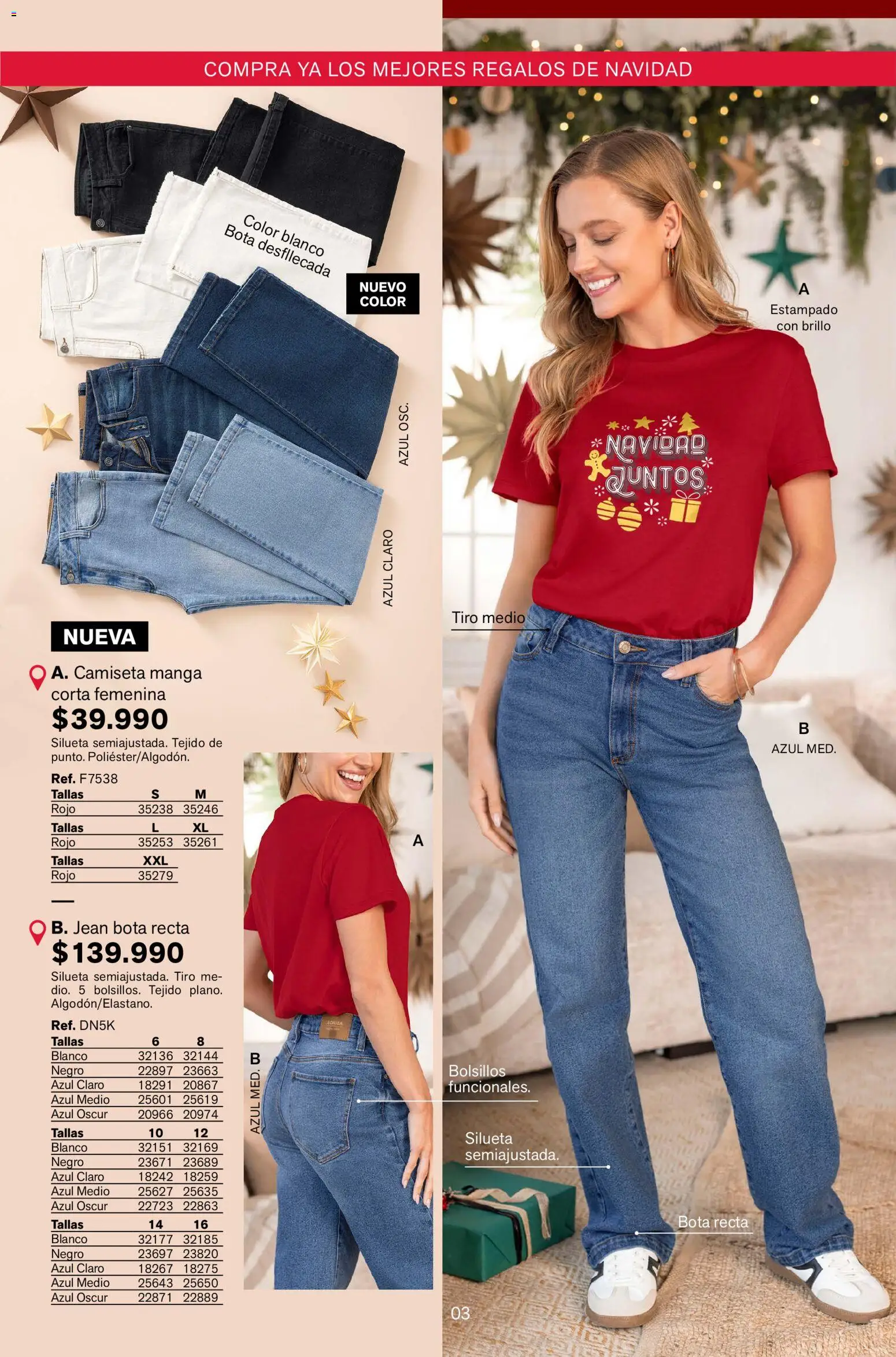 Leonisa revista - valida desde el 23.10.2025 | Página: 3 | Productos: Jean, Brillo, Camiseta