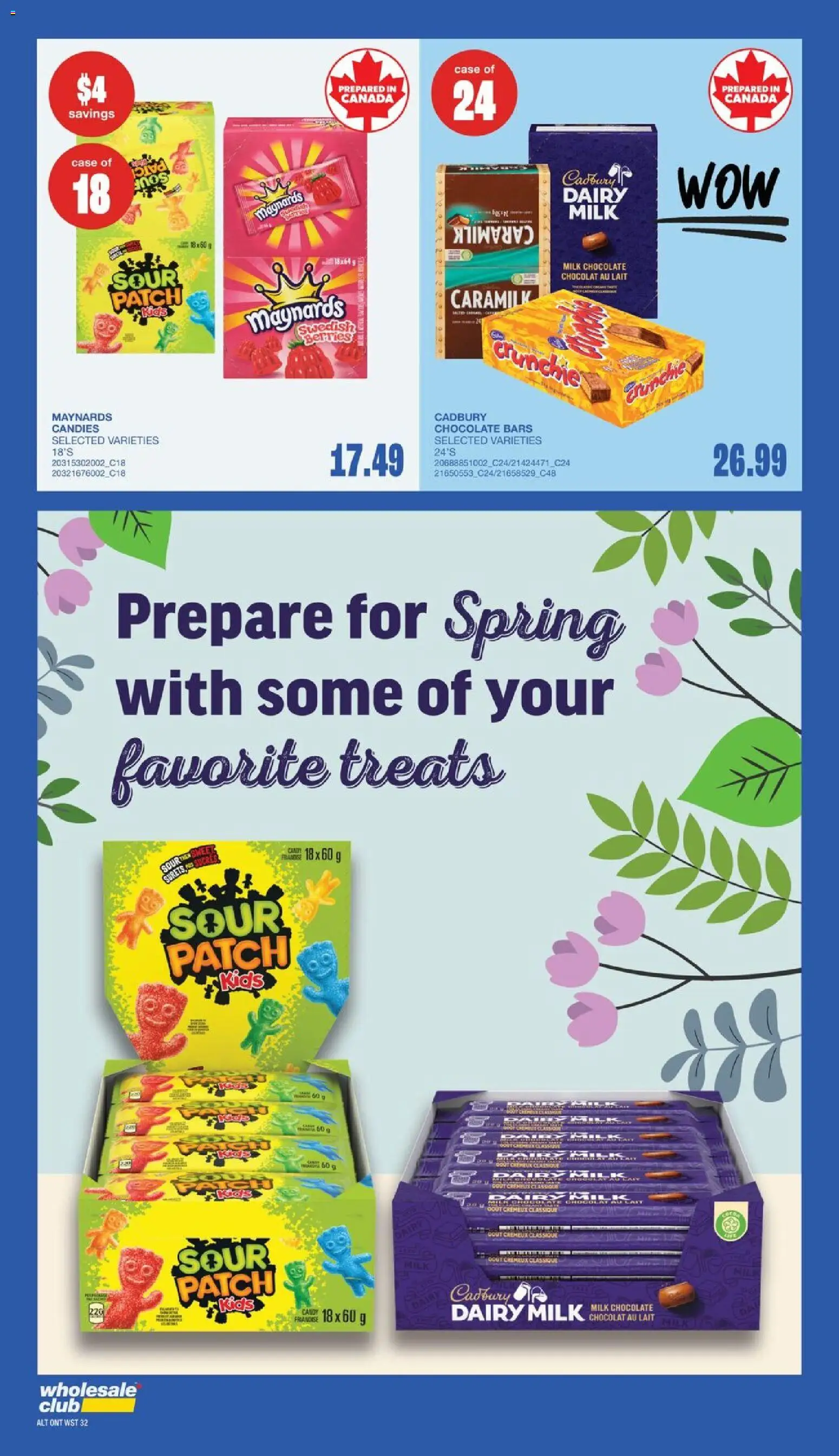 Wholesale Club flyer valid from 19.02.2026 | Page: 35 | Products: Candies, Case, Milk, Chocolate