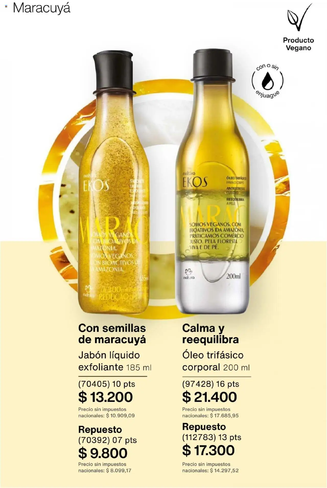 Natura - Catálogo Ciclo 15 │ válido desde el 01.10.2025 | Página: 181 | Productos: Jabón líquido, Jabón, Semillas