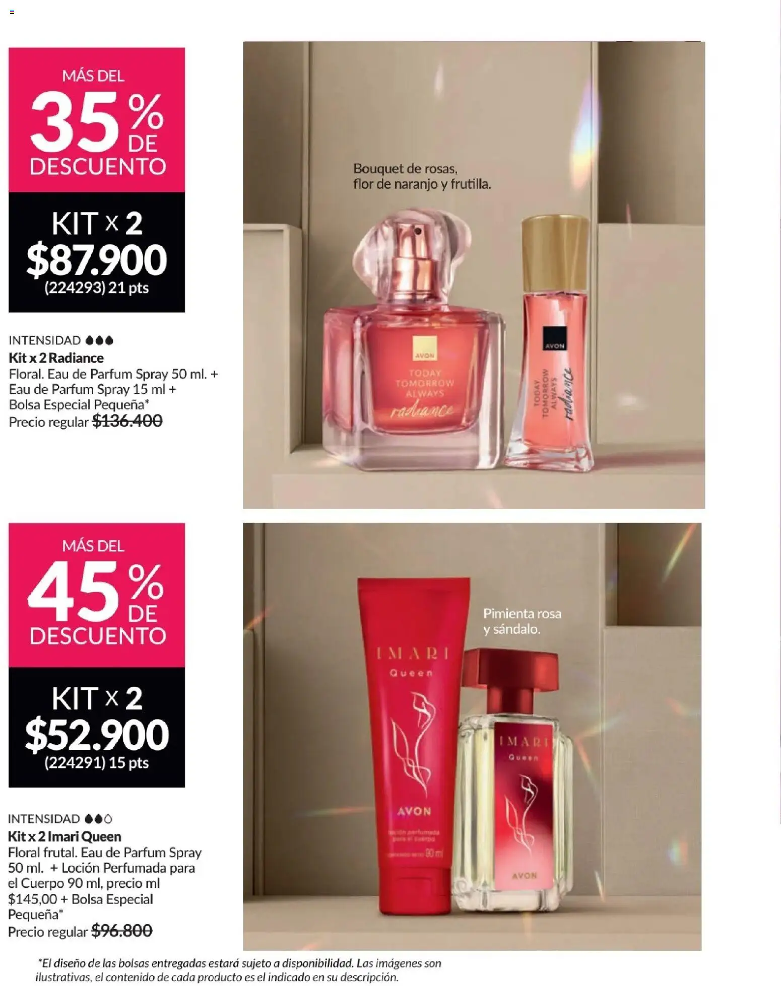 Avon revista - valida desde el 01.12.2025 | Página: 22 | Productos: Pimienta, Bolsa, Loción