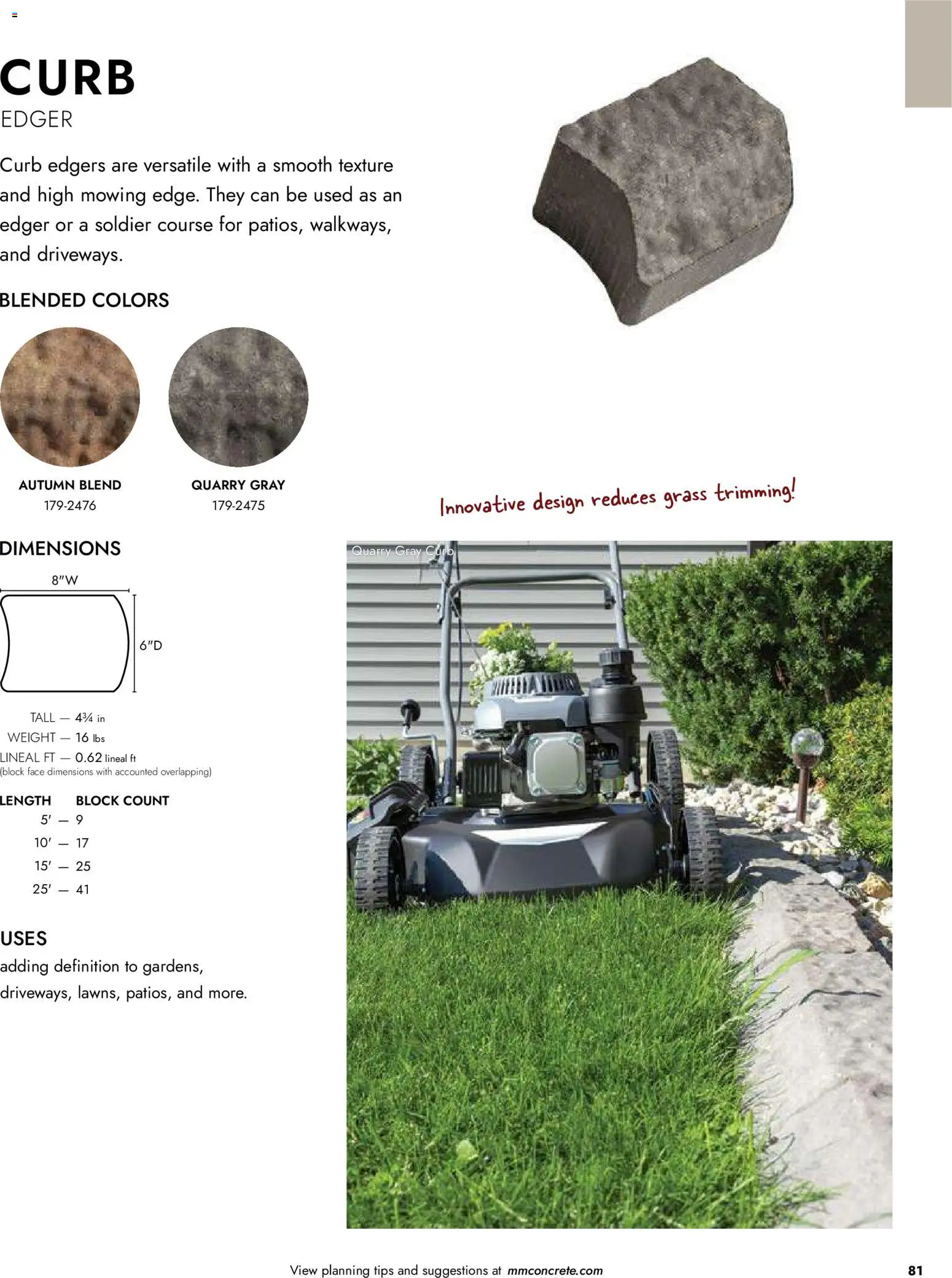 Menards - Summer catalog - valid from 02.04.2026 | Page: 81 | Products: Edger, Weight