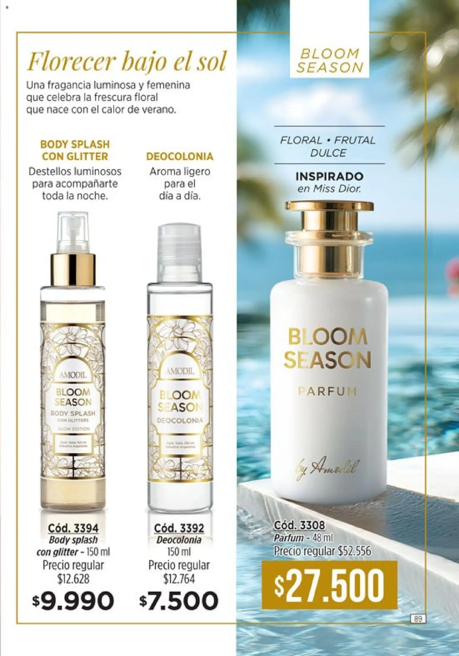 Catálogo Amodil Campaña 1/2026 │ válido desde el 01.01.2026 | Página: 89 | Productos: Body, Fragancia, Glitter