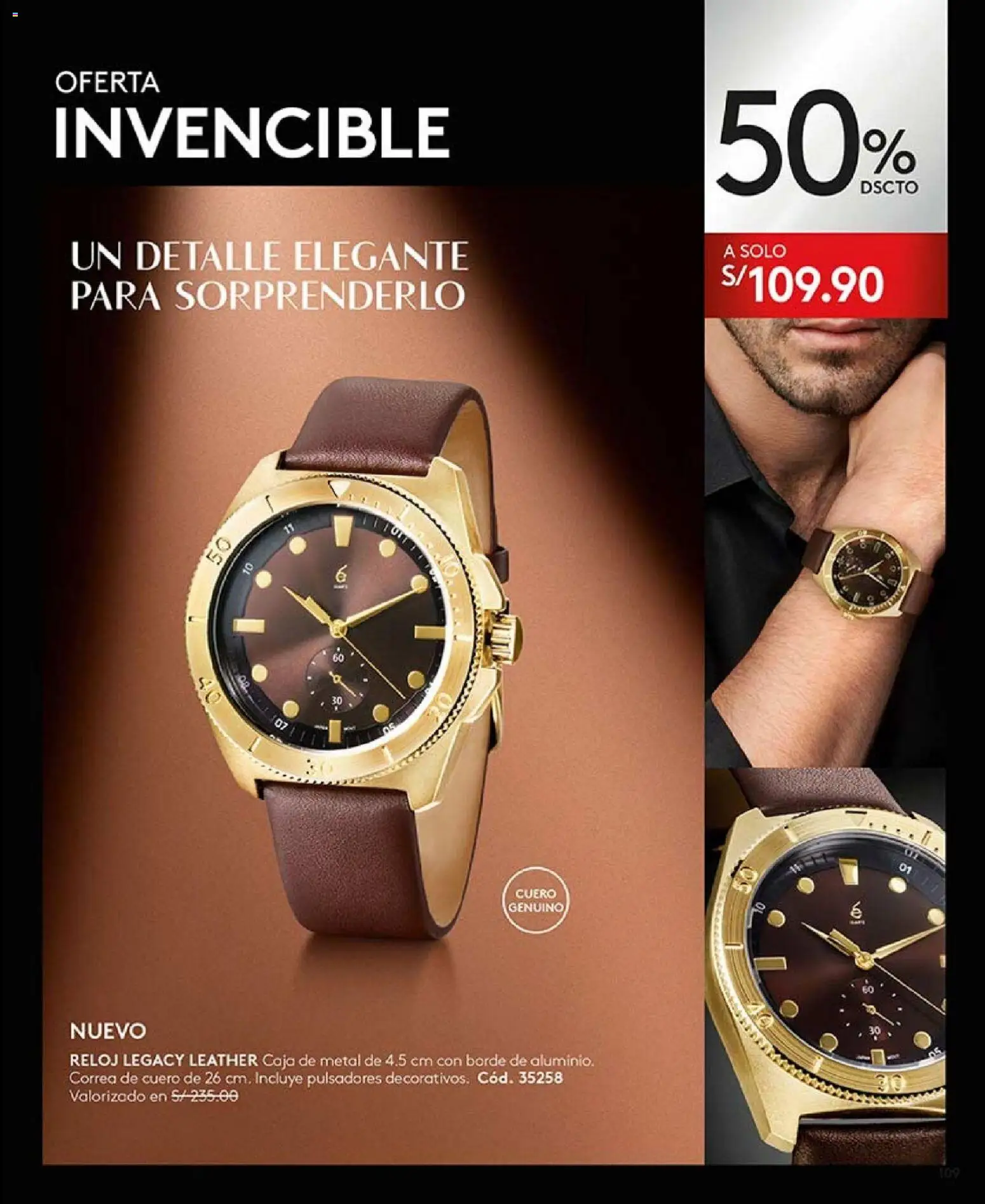 Catálogo Ésika válido desde 17.01.2026 | Página: 109 | Productos: Caja, Reloj