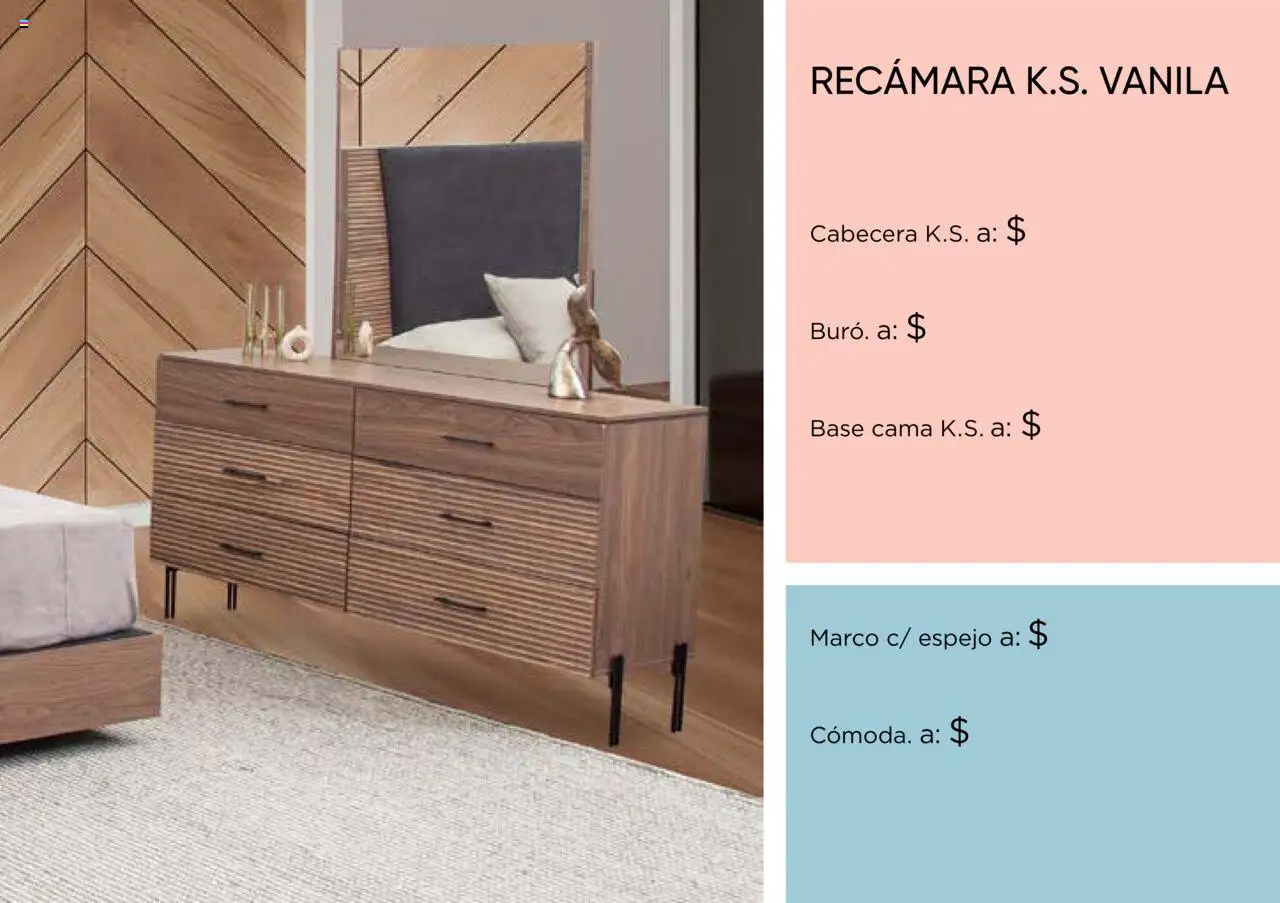 Nuevas ofertas de Muebles Dico válidas en toda la República Mexicana desde el 25.10.2024. ¡Encuentra las mejores ofertas en Muebles Dico catálogo Dico! | Página: 47 | Productos: Cabecera, Cama, Espejo
