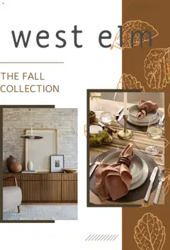 Preview of West Elm flyer / circulaire from shop West Elm valid from 30.07.2025