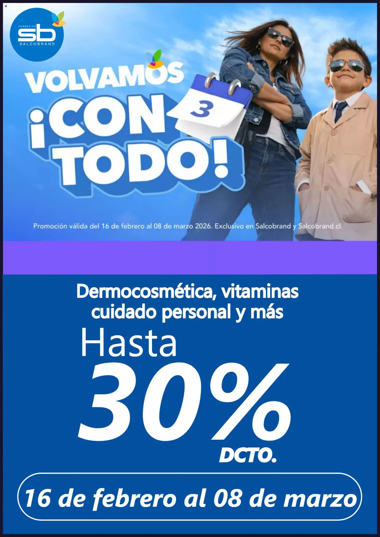 Salcobrand ofertas  │ válido desde el 16.02.2026 | Página: 1 | Productos: Vitaminas