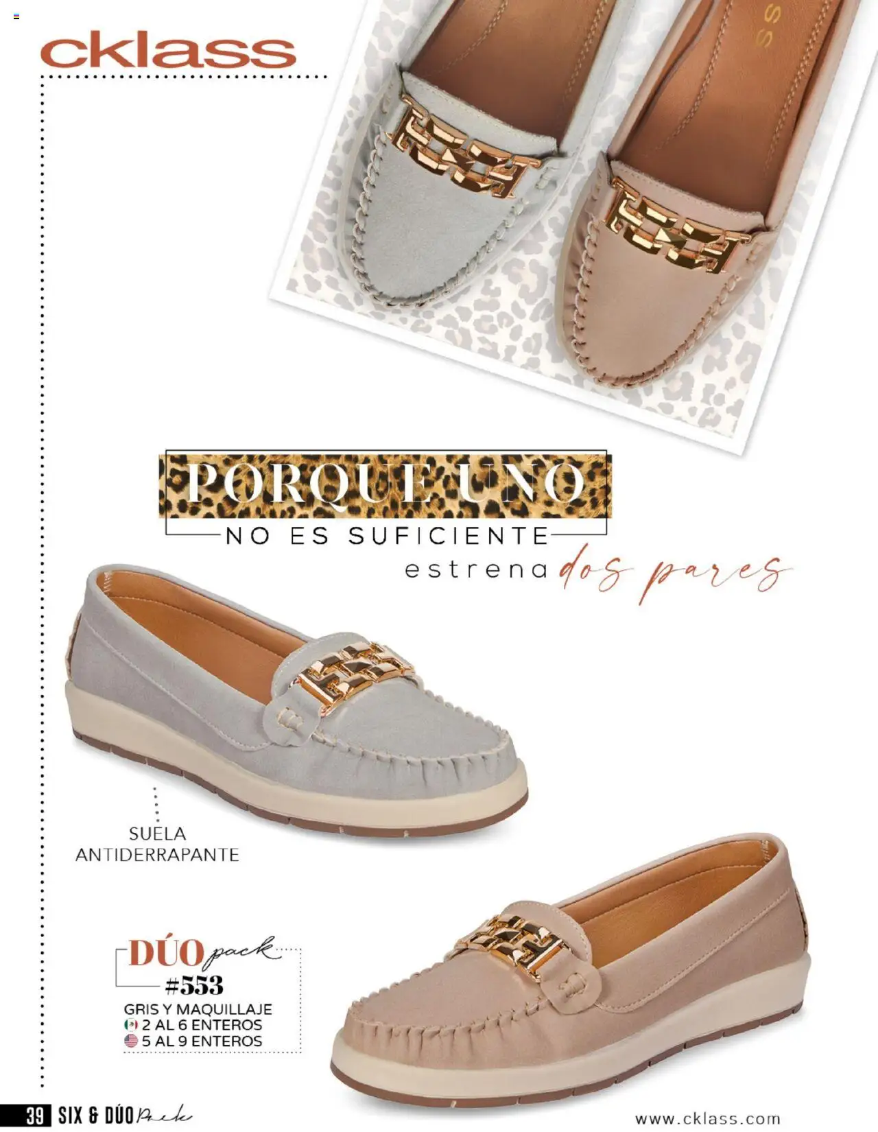 Nuevas ofertas de Cklass válidas en toda la República Mexicana desde el 14.07.2025. ¡Encuentra las mejores ofertas en Cklass catálogo Six y Duopack! | Página: 40 | Productos: Maquillaje