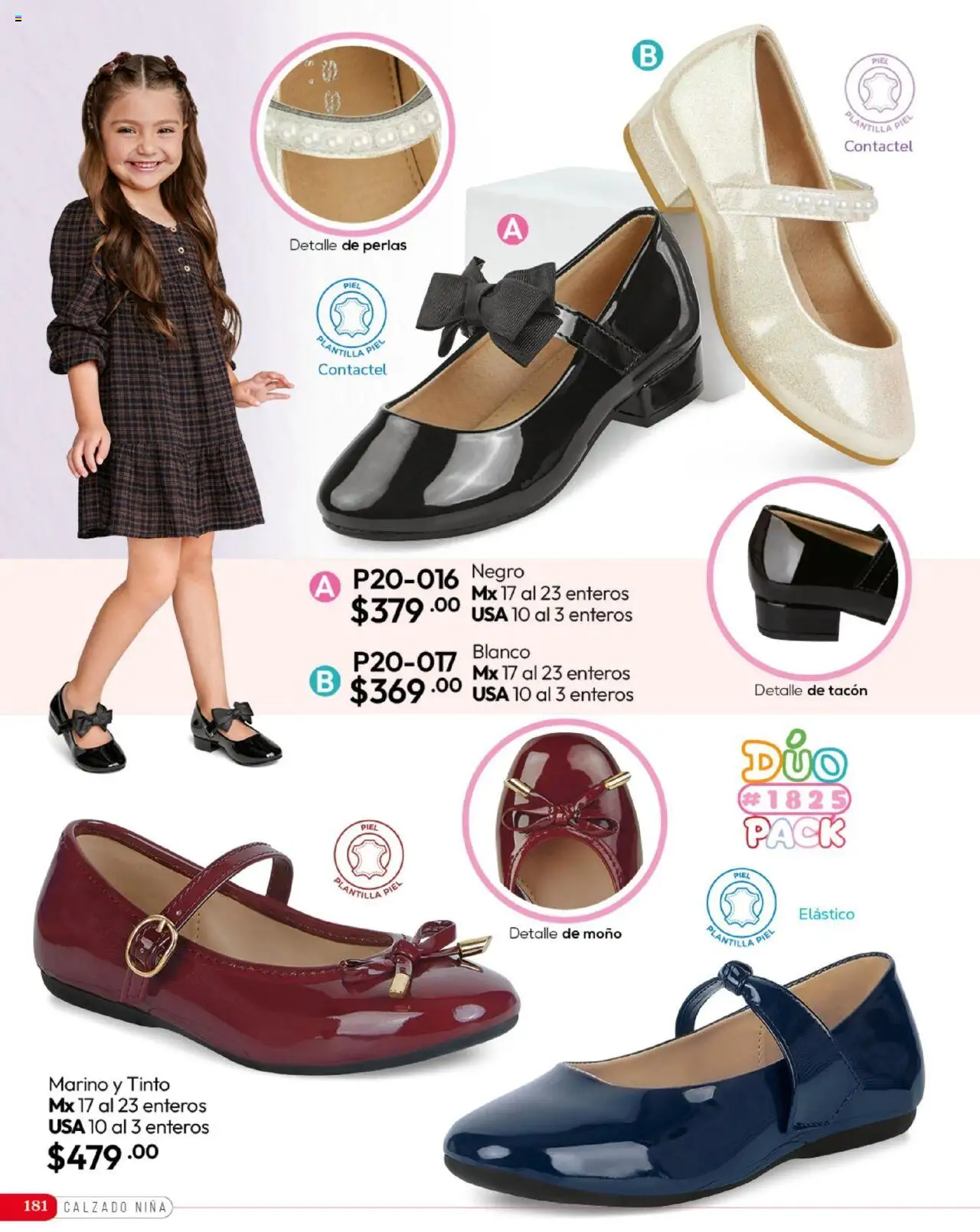 Nuevas ofertas de Cklass válidas en toda la República Mexicana desde el 16.09.2025. ¡Encuentra las mejores ofertas en Cklass - Catálogo Invierno Calzado! | Página: 182 | Productos: Moño