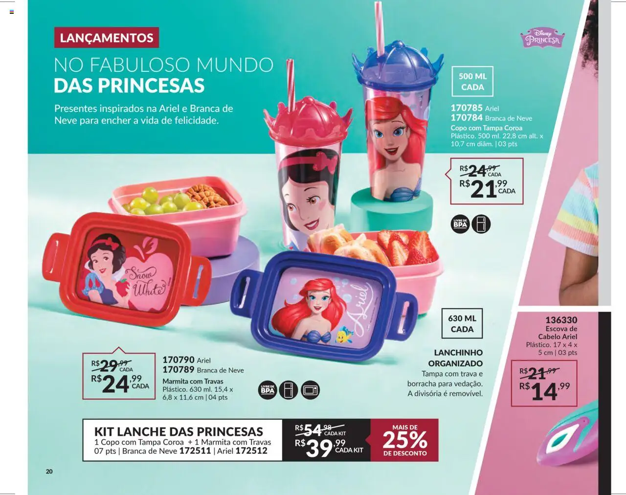 Avon Folheto - válido de 26.09.2025 | Página: 20 | Produtos: Ariel, Escova, Borracha