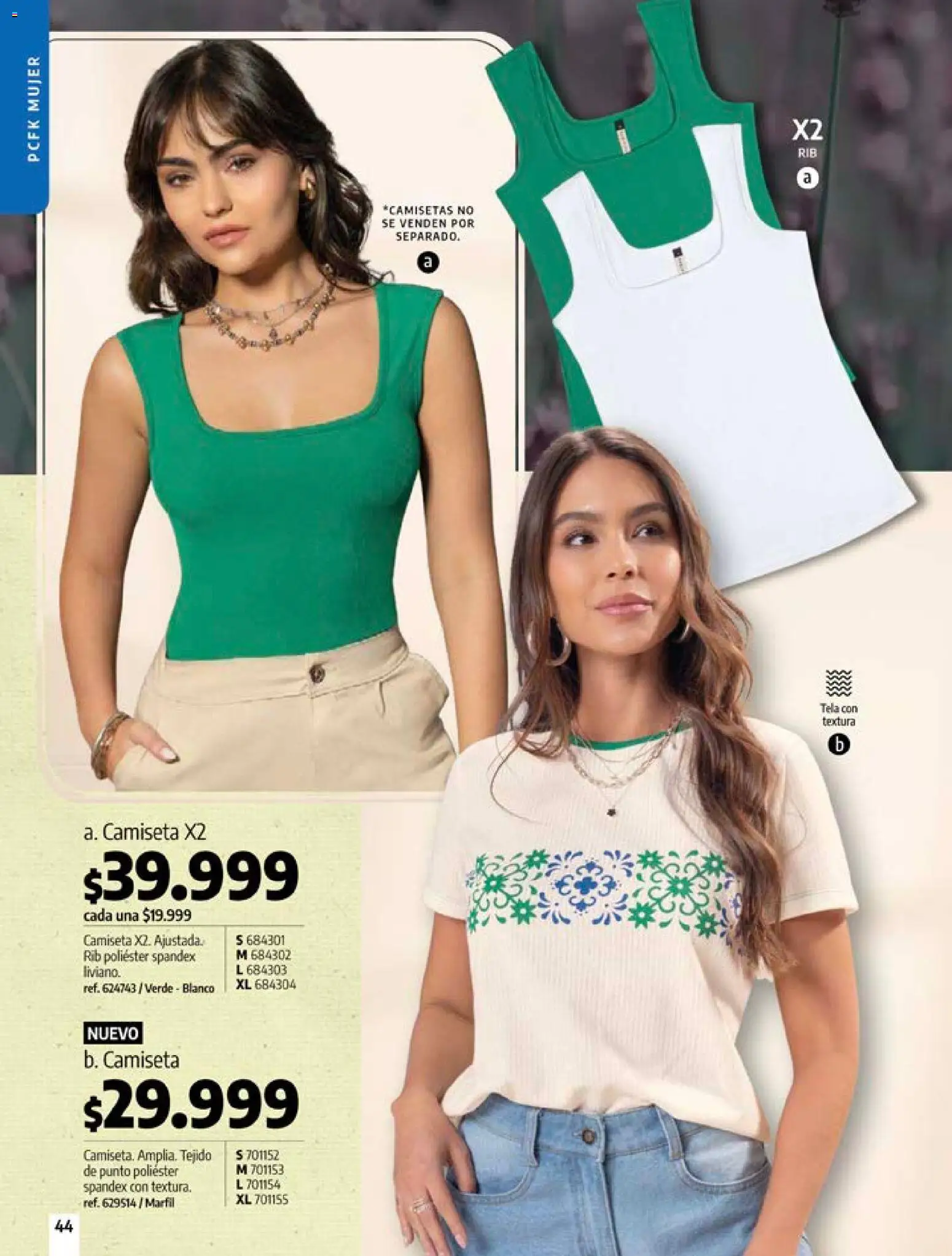 Pacifika revista - valida desde el 24.04.2026 | Página: 44 | Productos: Camiseta