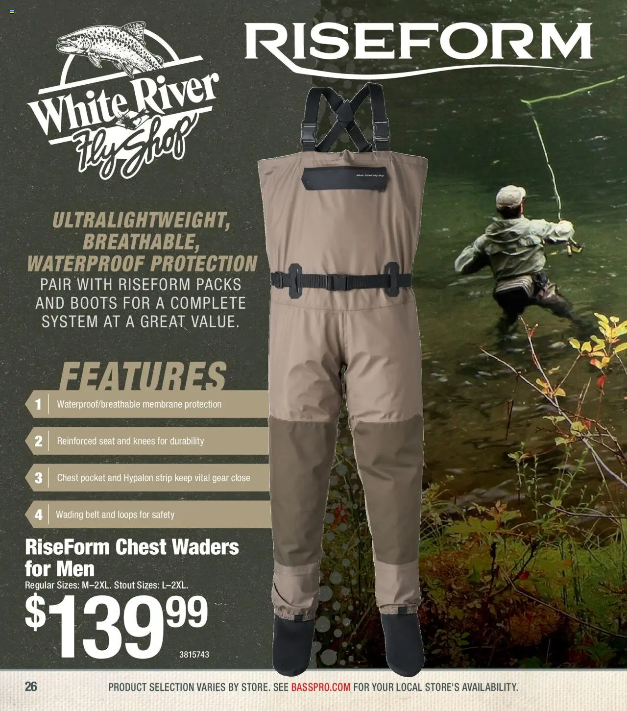 Cabela's Fly Fishing 25 - valid from 21.04.2025 | Page: 26 | Products: Boots, Belt