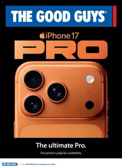 Preview of The Good Guys - Apple - valid from 18.09.2025