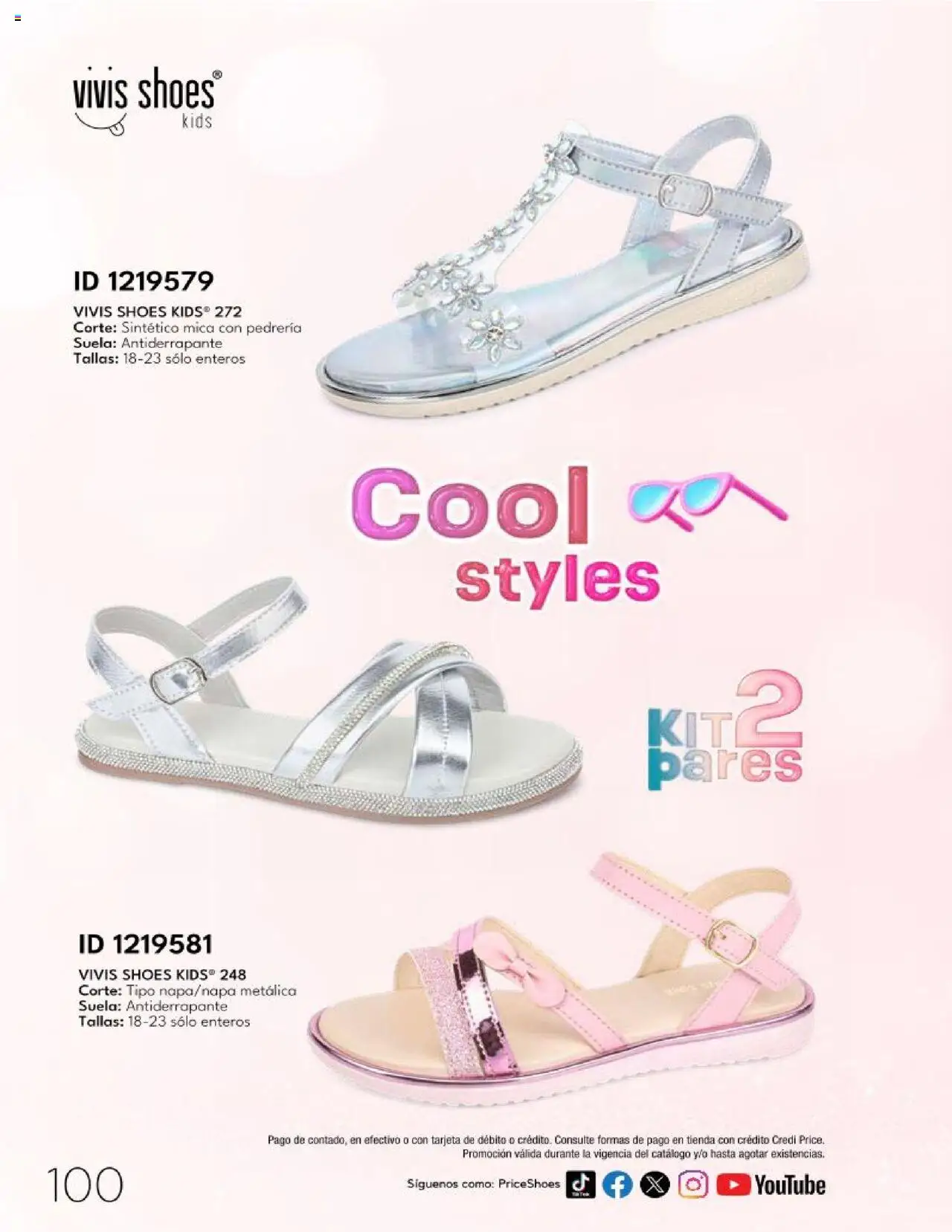 Nuevas ofertas de Price Shoes válidas en toda la República Mexicana desde el 28.04.2025. ¡Encuentra las mejores ofertas en Price Shoes catálogo Calzado PV 2025! | Página: 100
