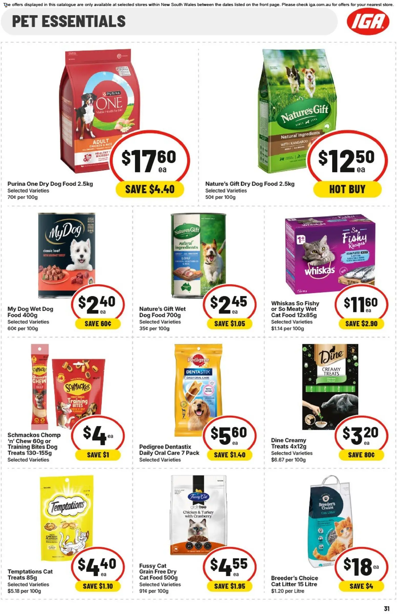 IGA catalogue - valid from 04.03.2026 | Page: 34 | Products: Cleaner, Conditioner, Laundry, Multipurpose