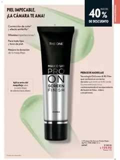 Vista previa de Oriflame campaña 5 2026, nuevo folleto de la tienda, válido en México a partir del 28.03.2026 | Página: 61 | Productos: Cámara, Maquillaje, Corrector, Sobre