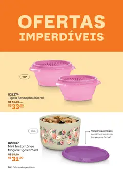 Tupperware - Catálogo Vitrine 01 - Pré-Visualização do folheto da loja Tupperware, válido de 01.01.2026 | Página: 76 | Produtos: Tigela