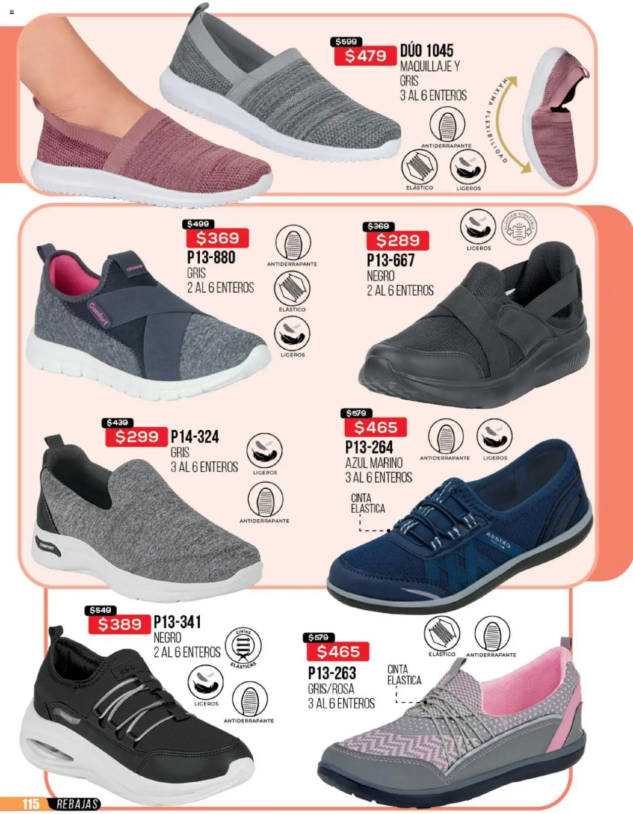 Nuevas ofertas de Cklass válidas en toda la República Mexicana desde el 23.06.2025. ¡Encuentra las mejores ofertas en Cklass catálogo Rebajas Sobre Calzado! | Página: 116 | Productos: Cinta, Maquillaje
