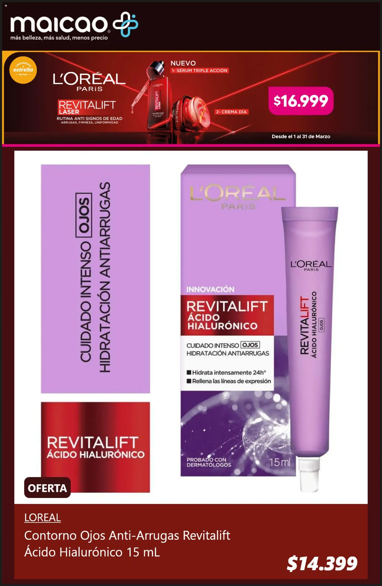 Maicao ofertas  │ válido desde el 06.03.2026 | Página: 5 | Productos: Contorno, Crema, Serum