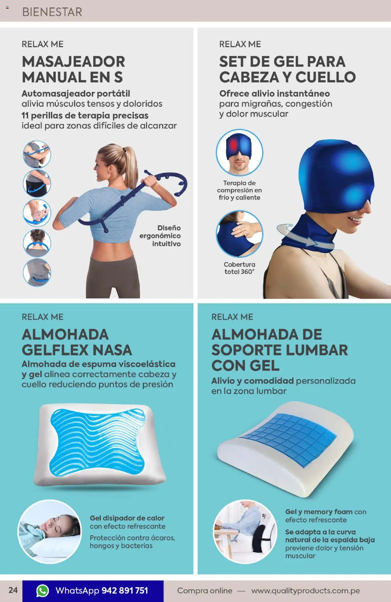 Catálogo Quality Products válido desde 01.07.2025 | Página: 24 | Productos: Almohada