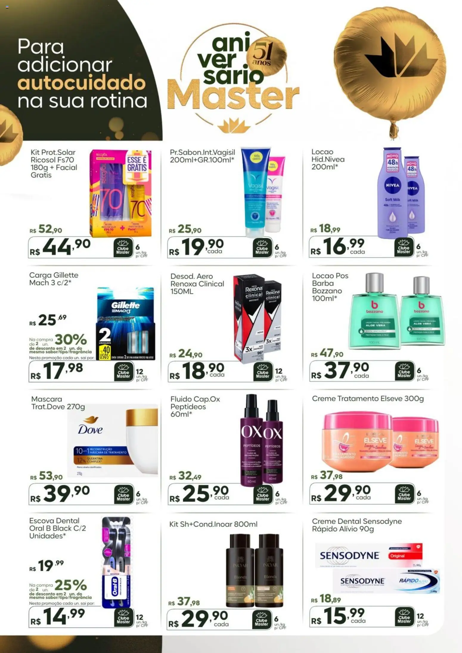 Master Folheto - válido de 03.11.2025 | Página: 11 | Produtos: Escova, Creme, Rexona, Creme dental