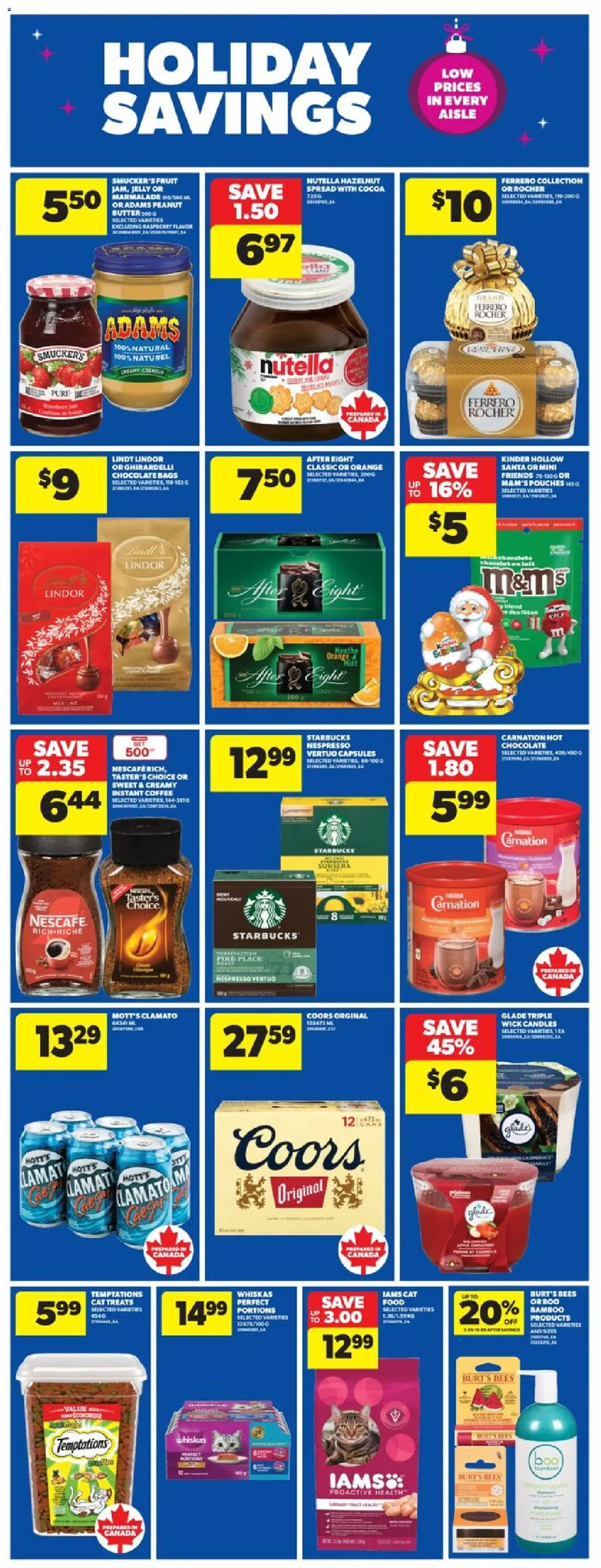 Real Canadian Superstore flyer valid from 27.11.2025 | Page: 23 | Products: Tea, Butter, Coffee, Chocolate