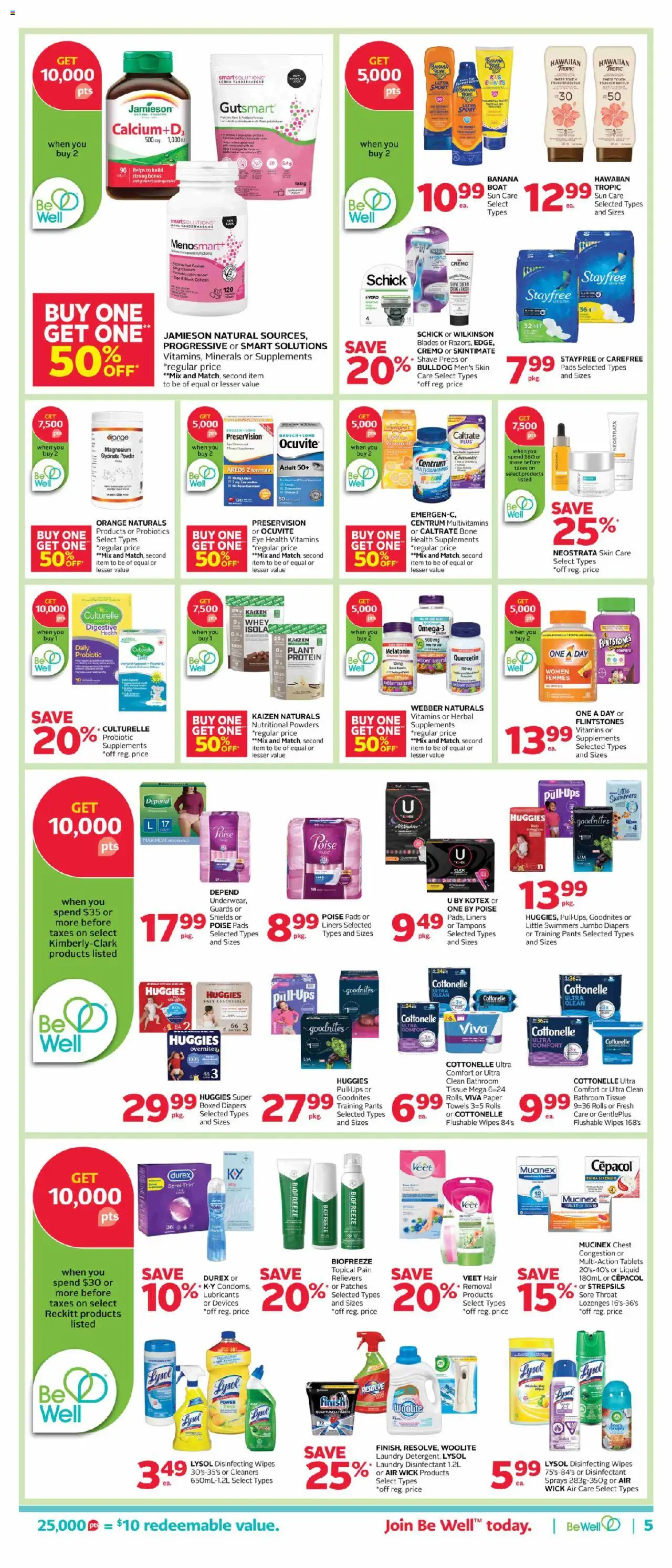 Rexall flyer valid from 01.08.2025 | Page: 13 | Products: Powder, Pants