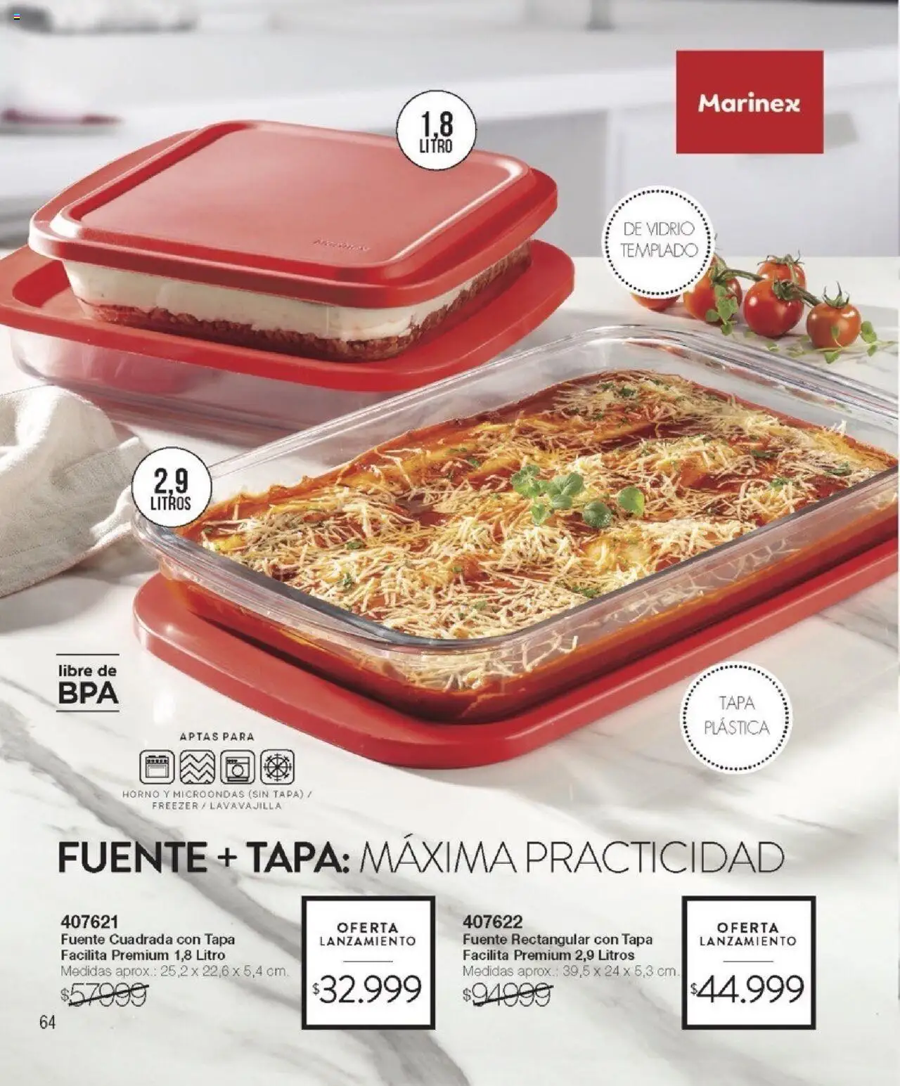 Violetta catálogo │ válido desde el 07.08.2025 | Página: 64 | Productos: Horno, Fuente, Microondas, Freezer