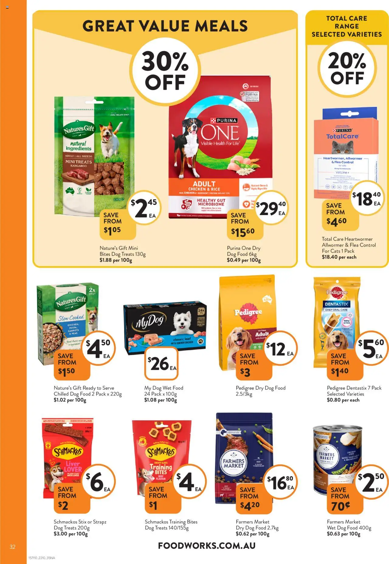 Foodworks catalogue - valid from 22.10.2025 | Page: 32 | Products: Chicken, Beef, Carrots, Vegetables