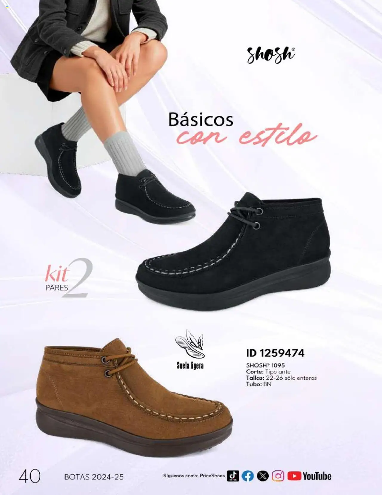 Nuevas ofertas de Price Shoes válidas en toda la República Mexicana desde el 14.10.2025. ¡Encuentra las mejores ofertas en Price Shoes - Catálogo - 10 Pagos sin Intereses! | Página: 38 | Productos: Botas