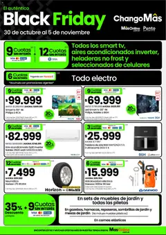 Vista previa Punto Mayorista Black Friday válido desde el 30.10.2025 | Página: 1 | Productos: Aire acondicionado, Freidora, Freidora de aire, Hidrolavadora