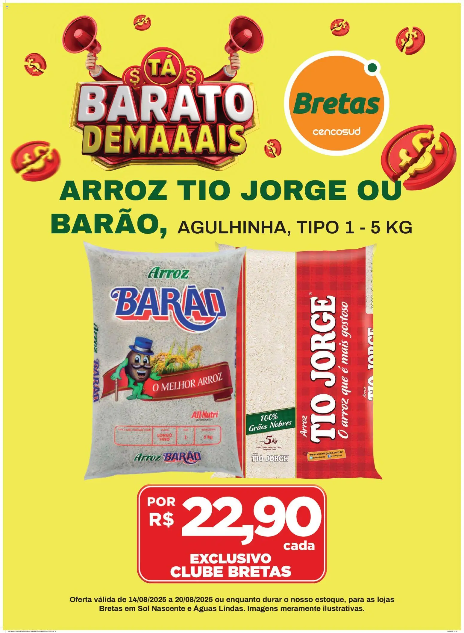 Bretas Folheto - válido de 14.02.2026 | Página: 5 | Produtos: Arroz