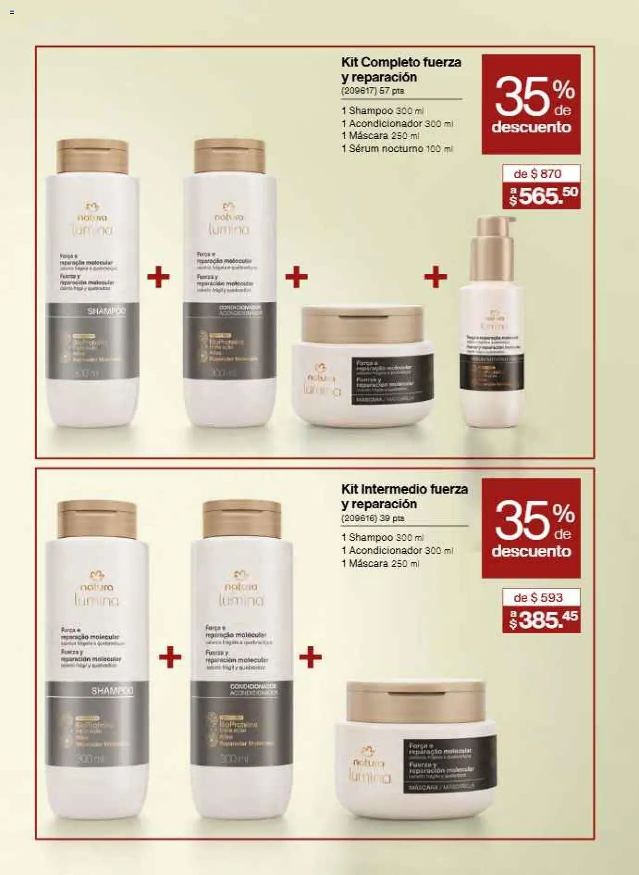 Nuevas ofertas de Natura válidas en toda la República Mexicana desde el 21.07.2025. ¡Encuentra las mejores ofertas en Natura - Campaña12 2025! | Página: 135 | Productos: Serum, Máscara, Acondicionador