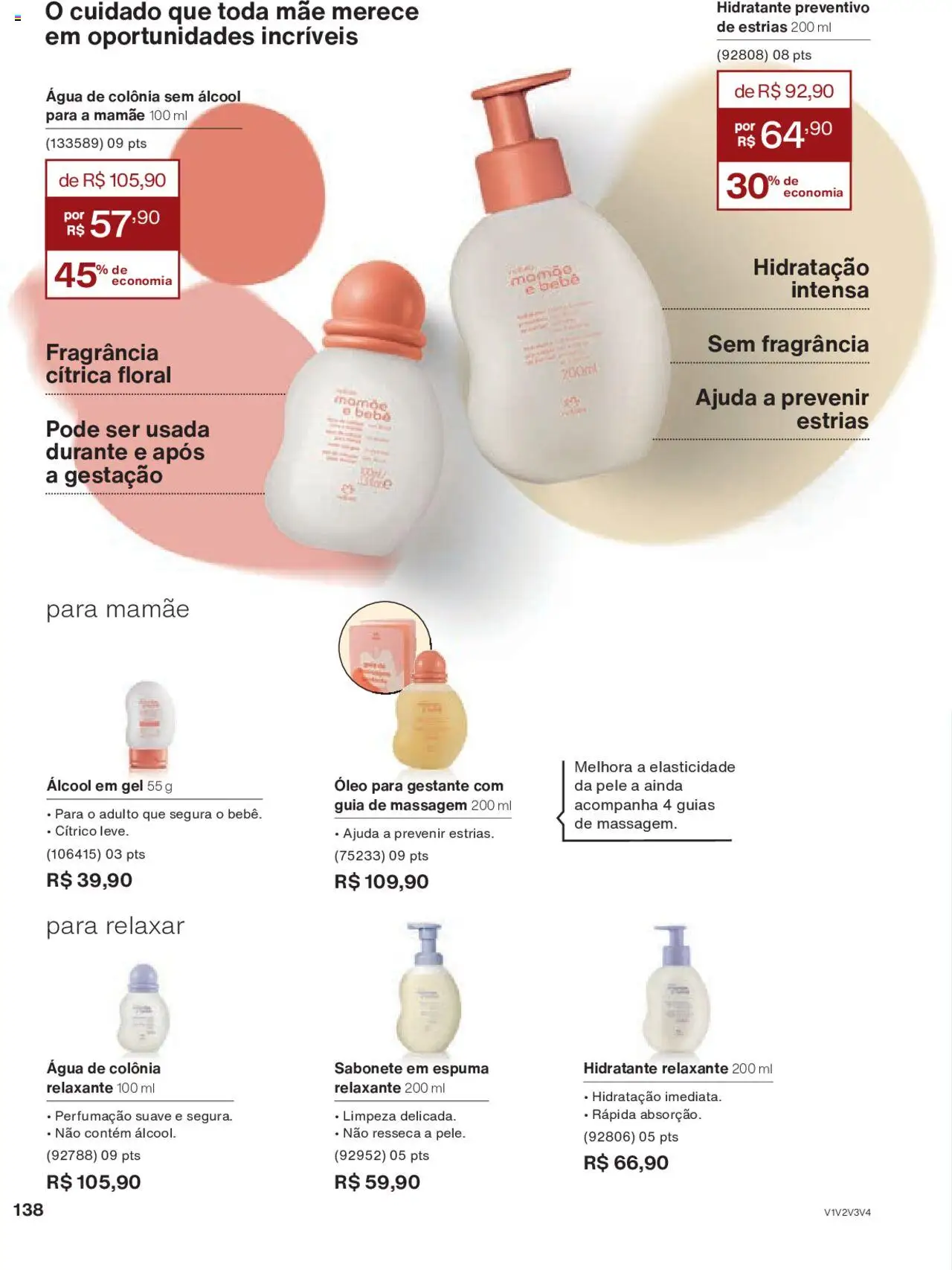 Natura Folheto - válido de 15.06.2025 | Página: 138 | Produtos: Fragrância, Óleo, Sabonete, Álcool em gel