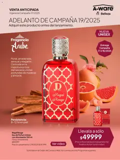 Vista previa Tupperware - Venta Anticipada - Fragancia Regal Rouge válido desde el 17.10.2025