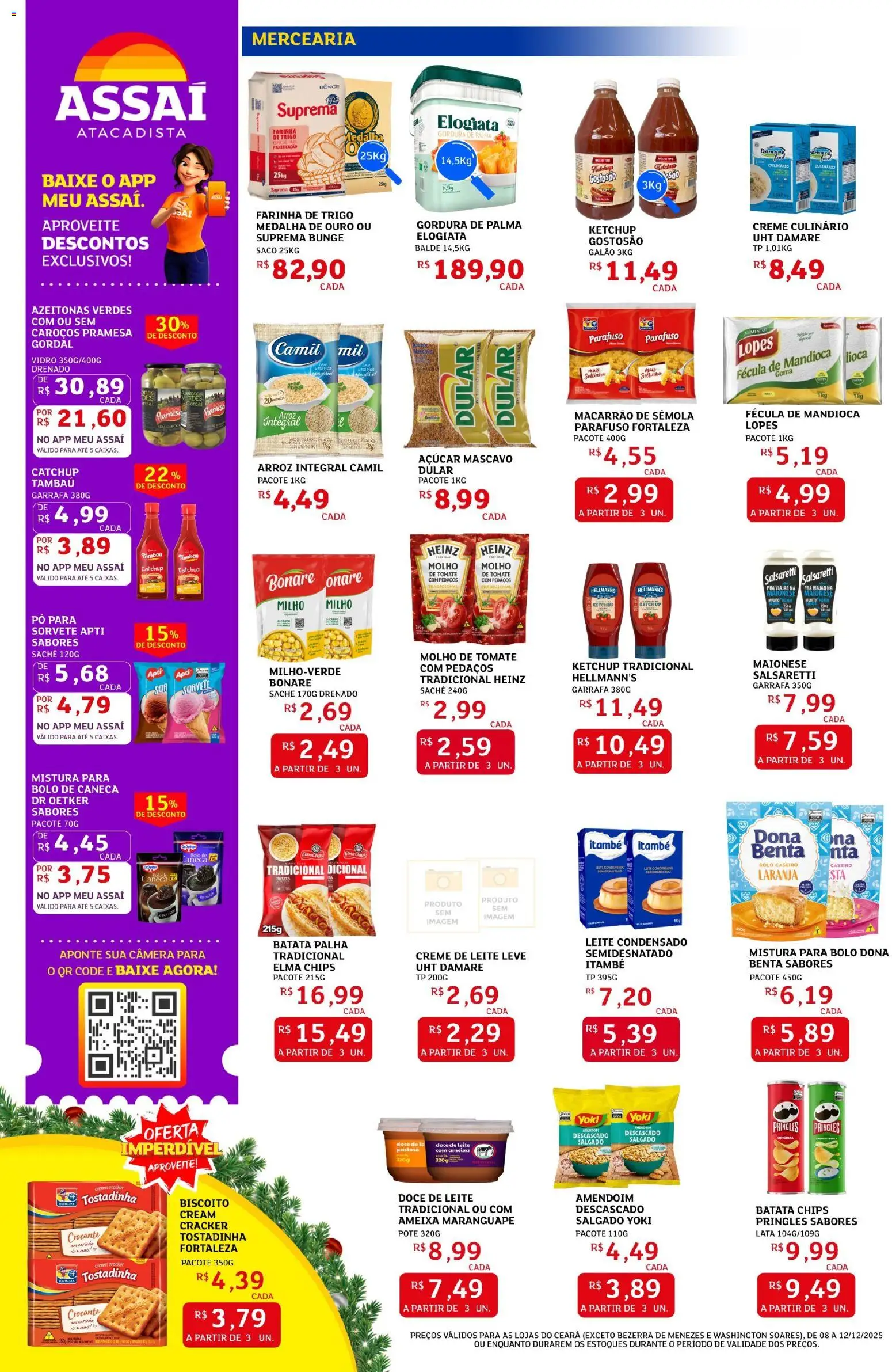 Assaí Atacadista Folheto - válido de 31.03.2026 | Página: 2 | Produtos: Molho de tomate, Açúcar mascavo, Doce de leite, Balde