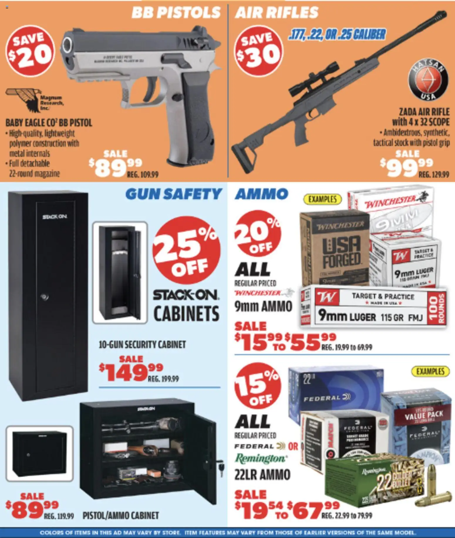 Big 5 Sporting Goods Weekly Ad - valid from 03.04.2026 | Page: 5 | Products: Gun, Ammo, Rifle