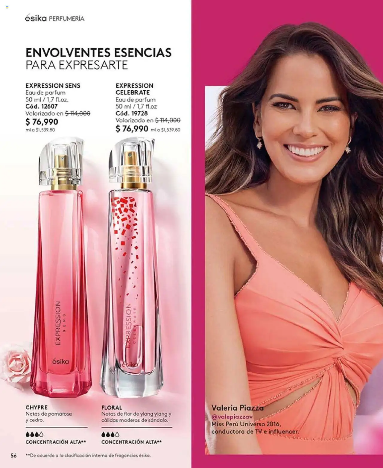 Ésika revista - valida desde el 16.06.2025 | Página: 56 | Productos: Esencias