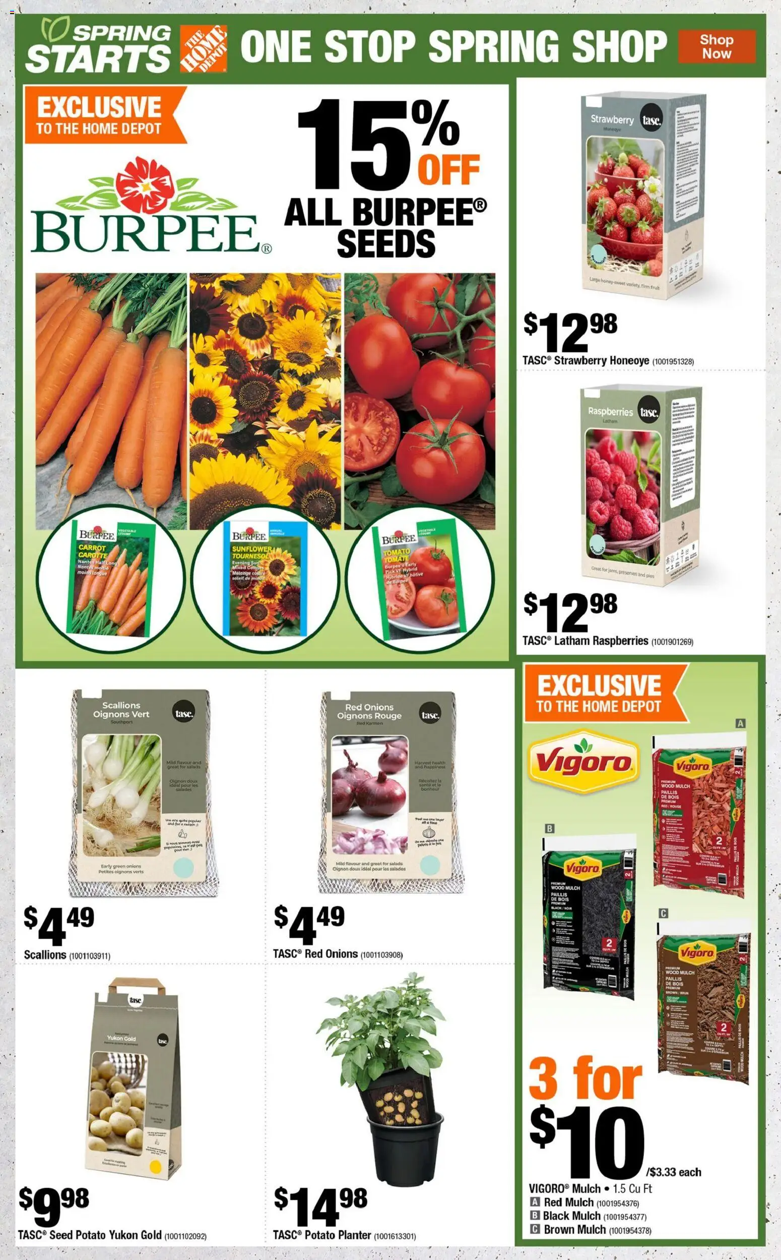 Home Depot flyer valid from 16.04.2026 | Page: 4 | Products: Carrot