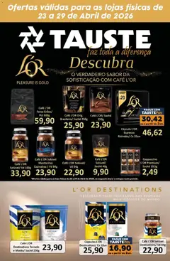 Tauste ofertas JDE - Pré-Visualização do folheto da loja Tauste, válido de 23.04.2026