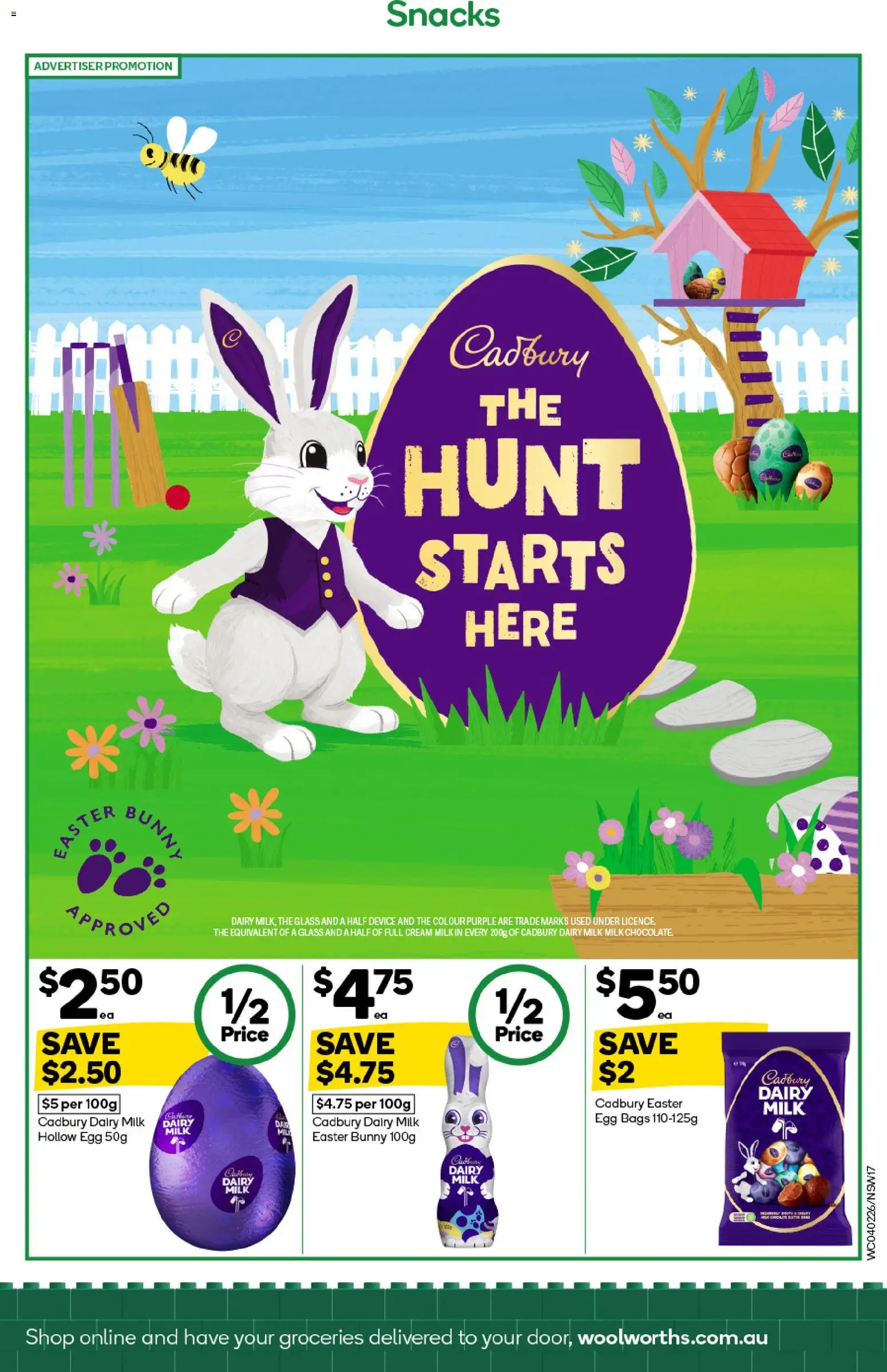 Woolworths catalogue - valid from 04.02.2026 | Page: 17 | Products: Milk, Dairy, Chocolate, Device