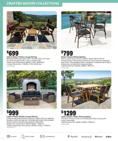 Preview of Mitre 10 The Art of Living Outdoors Catalogue - valid from 03.09.2025 | Page: 8 | Products: Table, Chair, Coffee