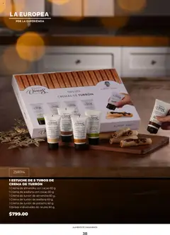 Vista previa de La Europea catálogo, nuevo folleto de la tienda, válido en México a partir del 22.09.2025 | Página: 38 | Productos: Crema, Almendra, Turrón, Cacao