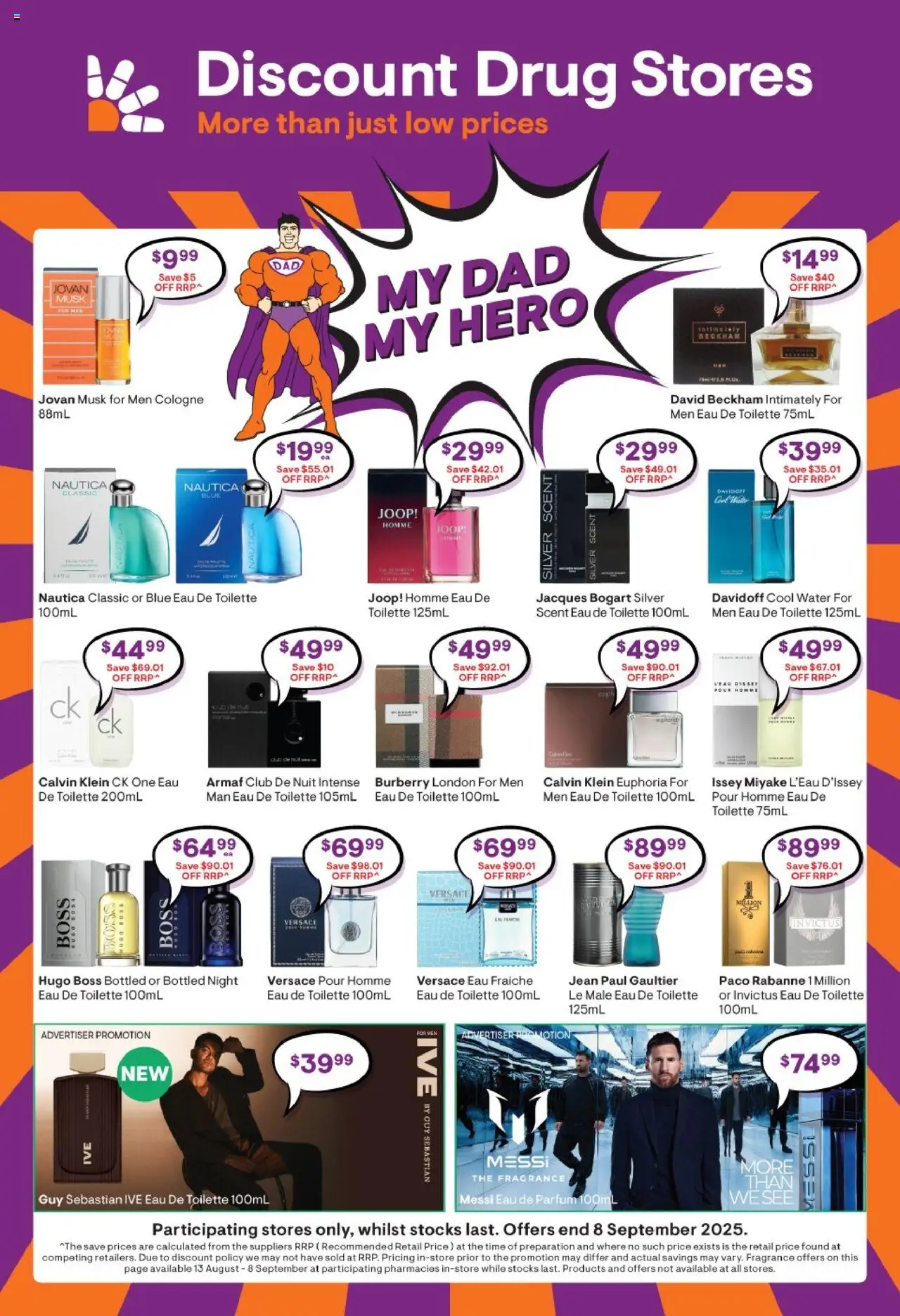 Discount Drug Stores catalogue - valid from 13.08.2025 | Page: 20 | Products: Fragrance, Eau de toilette, Water, Cologne