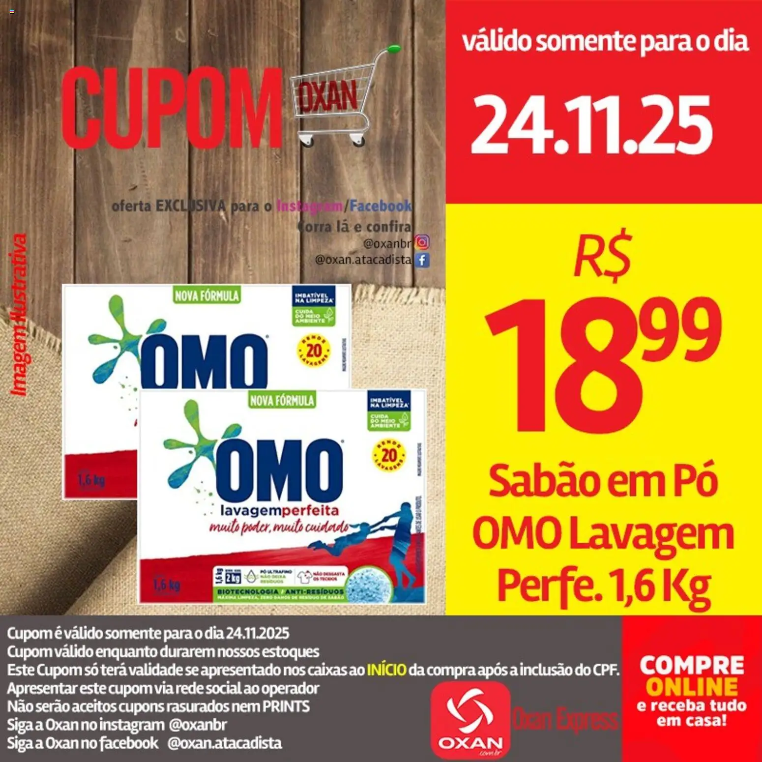 Oxan Atacadista Folheto - válido de 24.11.2025 | Página: 6 | Produtos: Pó, Sabão, Sabão em pó