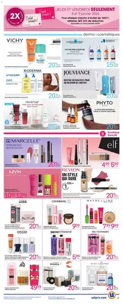 Preview of Uniprix weekly flyer / circulaire from shop Uniprix valid from 08.01.2026 | Page: 4 | Products: Sponge