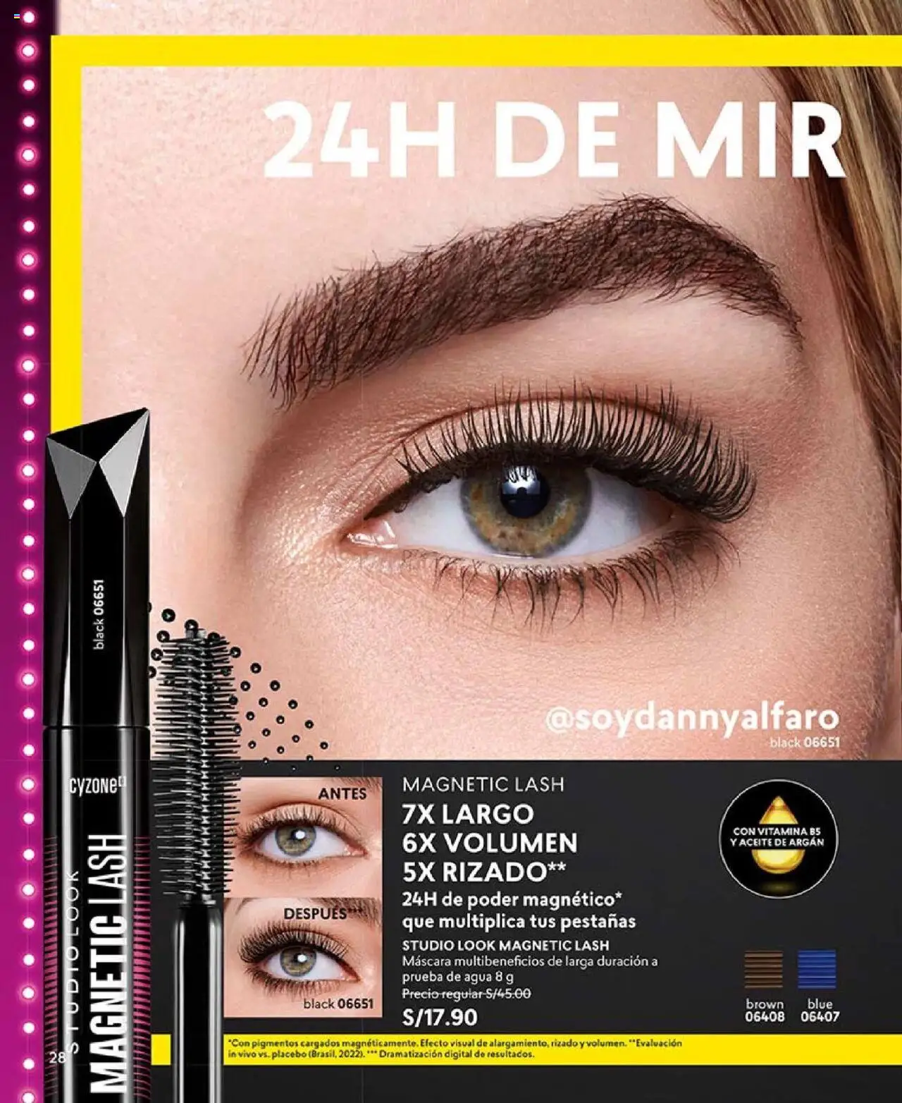 Catálogo CyZone válido desde 25.08.2025 | Página: 28 | Productos: Máscara, Aceite