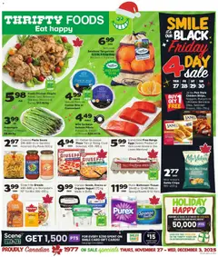 Preview of Thrifty Foods - Black Friday  from shop Thrifty Foods valid from 27.11.2025