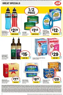 Preview of IGA  Catalogue  - valid from 28.01.2026 | Page: 36 | Products: Powder, Oil, Nappies, Olive oil